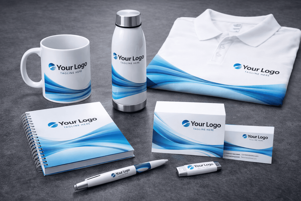 Branded promotional products and merchandise